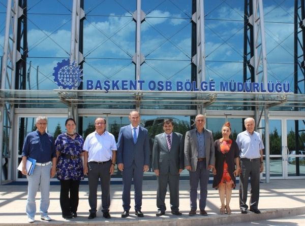 Ankara Vali Yardımcısı Ali Sözen ve İl Milli Eğitim Müdürü Vefa Bardakçı Başkent OSB´yi ziyaret etti